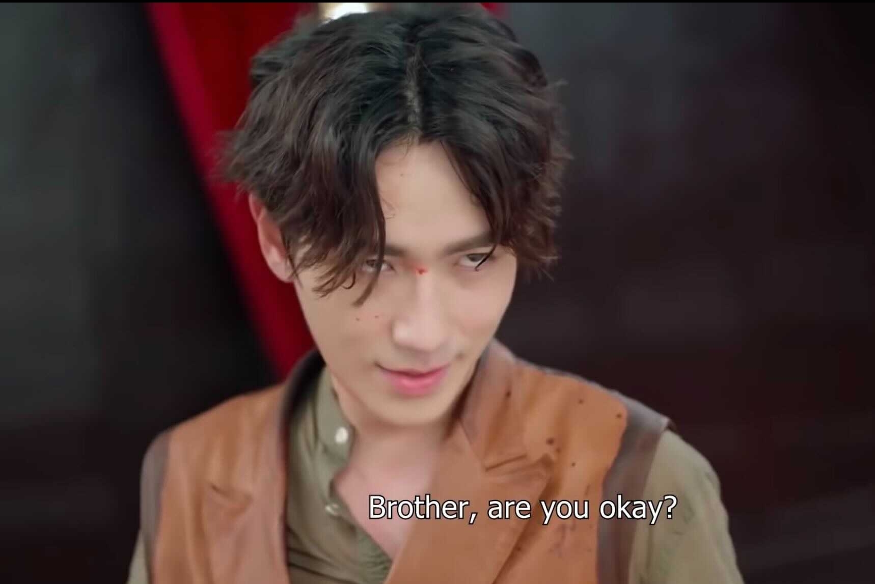 luo fusheng with wet hair